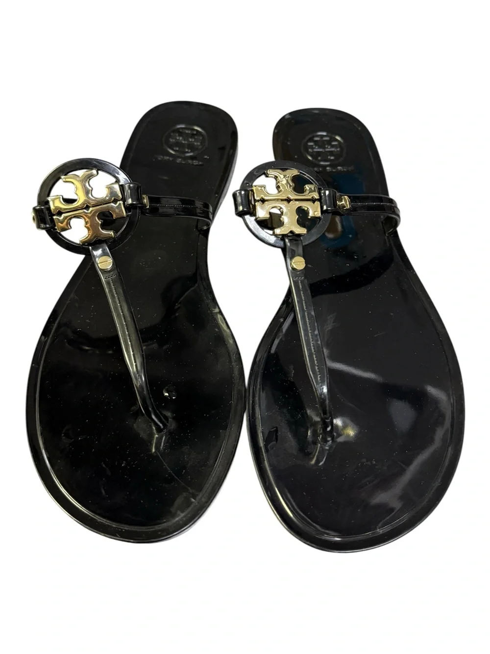 Tory Burch Mini Miller Flat Thong Jelly Sandals Women’s Sz 8